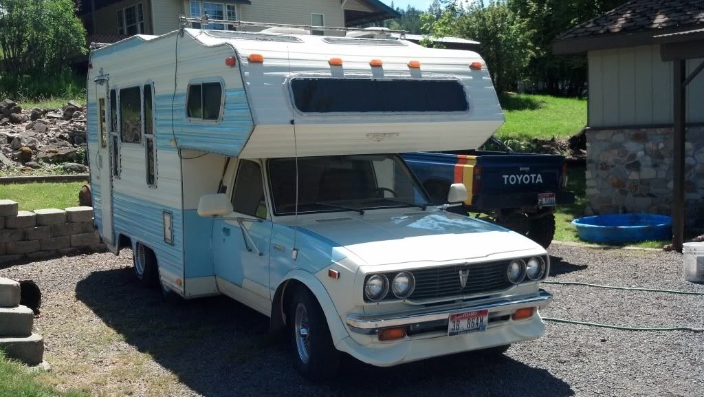 toyota travette motorhome #7