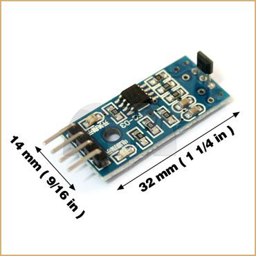 Hall Switch Sensor Motor Speed Test Smart Car Accessories Module