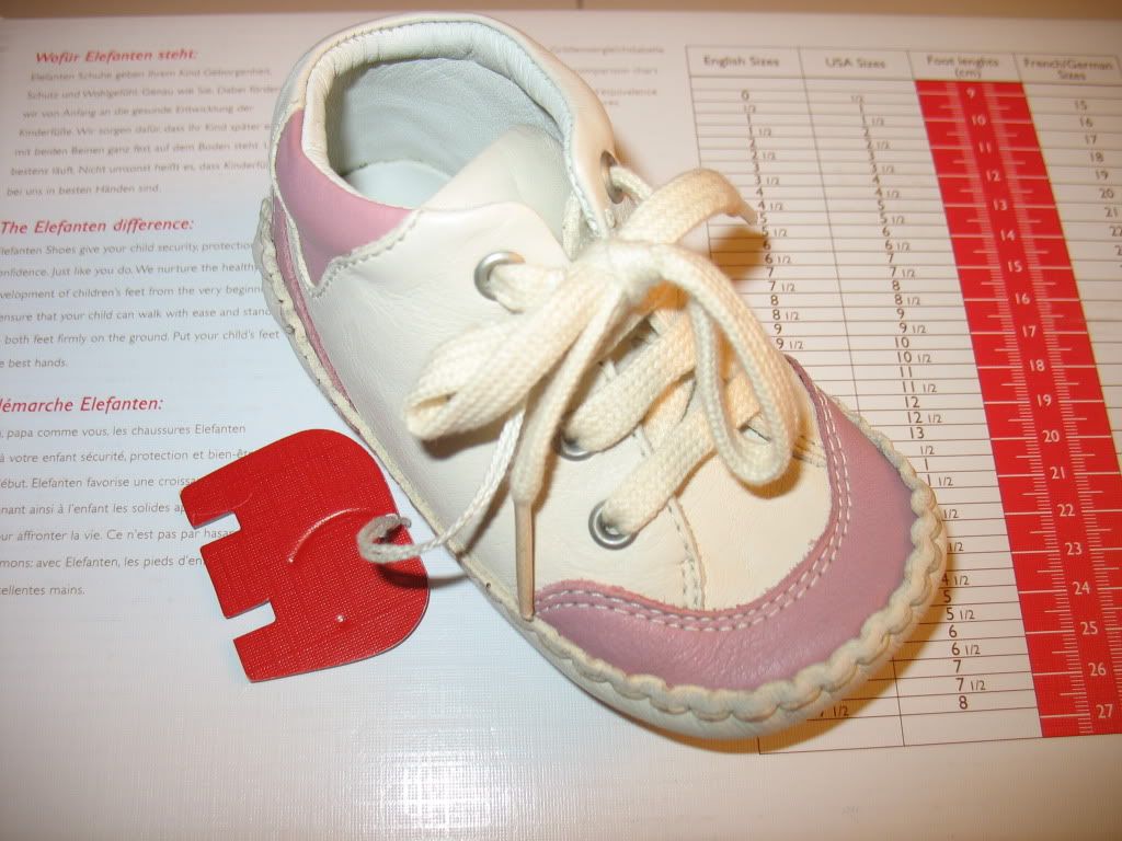 Brand New Elefanten Genuine Leather Kids Toddler Shoes