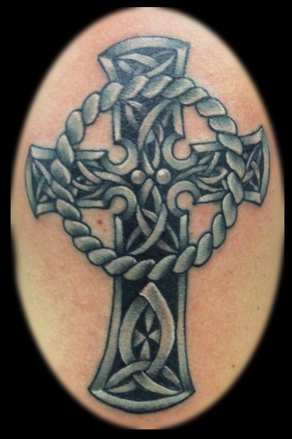tattoos celtic cross