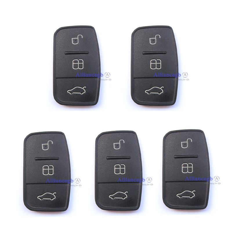 Replacement Remote Key Buttons Rubber Pad Fits: FORD C S MAX Focus Mondeo 3 BT