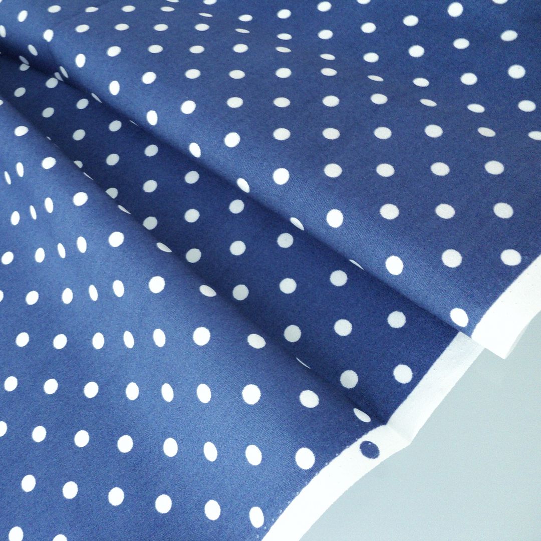 Mod Polka Dot 100 Cotton Fabric By The Metre Dots Spots From Favourite