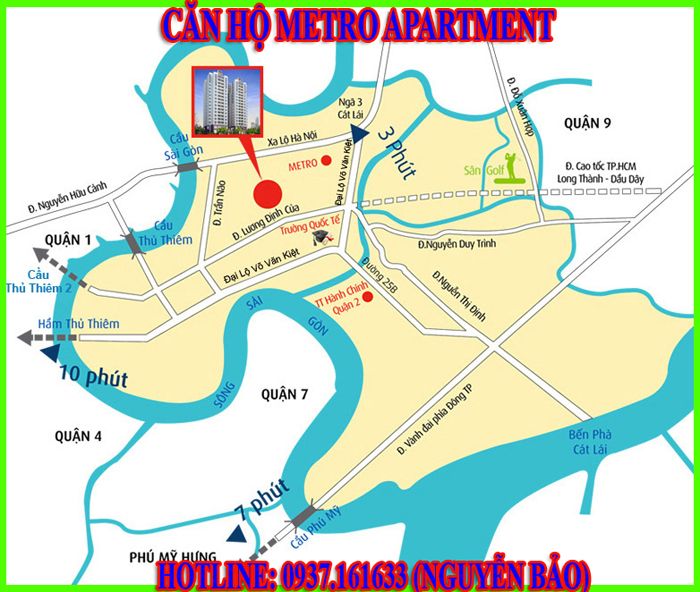 Căn Hộ Metro Apartment - F. An Phú - Q. 2 Giá Tốt Nhất !!!