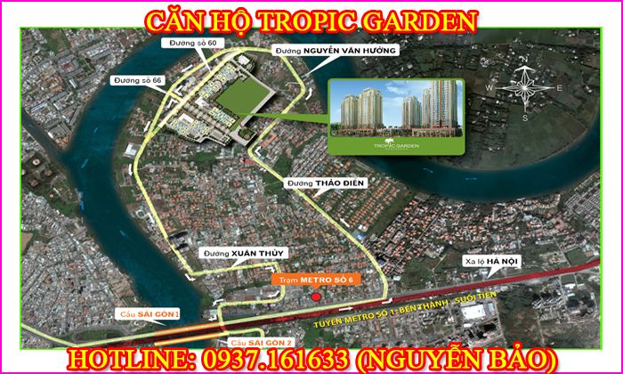 Căn Hộ Tropic Garden MT Nguyễn Văn Hưởng Tốt Nhất !!!