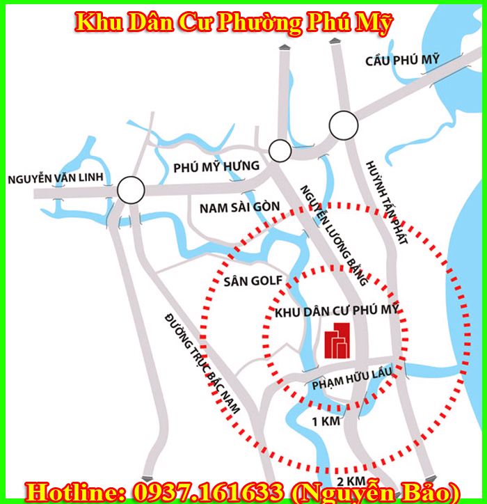 KDC Phú Mỹ - Chợ Lớn MT Đường Phạm Hữu Lầu Giá Tốt Nhất !!!