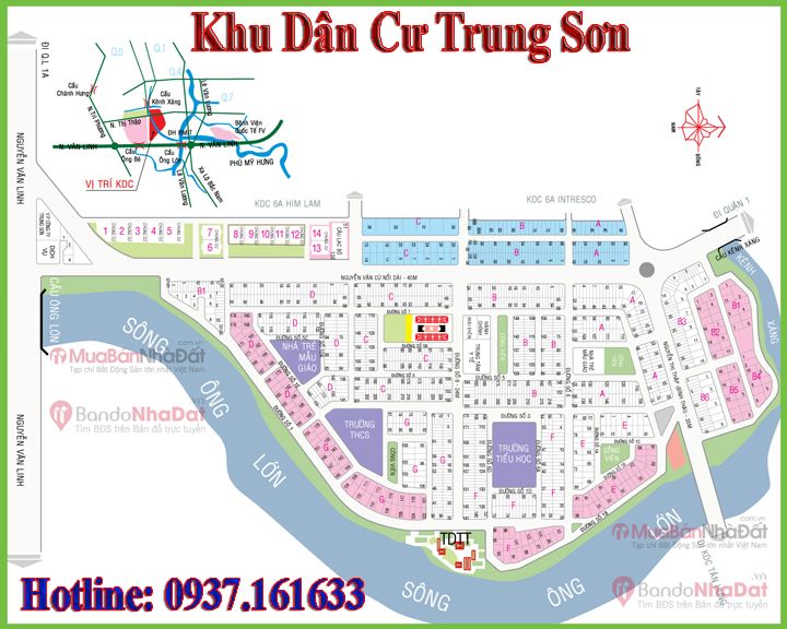 KDC Trung Sơn MT Nguyễn Văn Cừ Giá Tốt Nhất !!!
