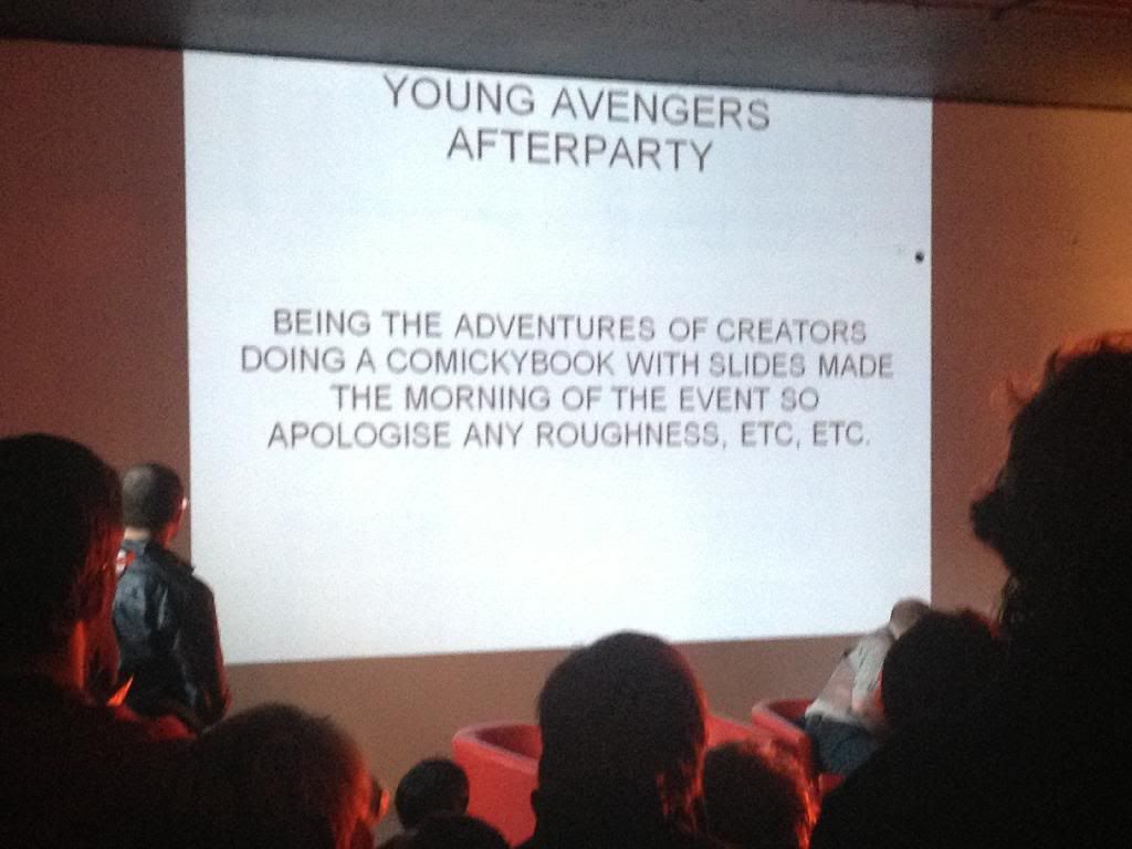 The Postmodern Pinky Swear: The Young Avengers Wrap Party