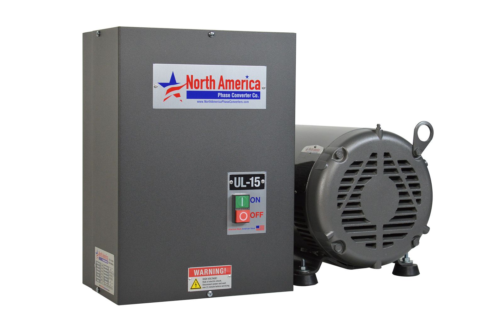 UL15 ProLine 15HP UL Listed Rotary Phase Converter NEW Free