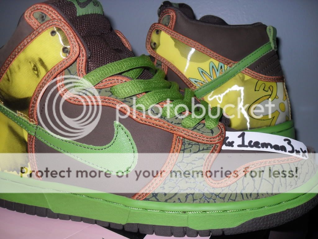 Nike Dunk High Pro SB De La Soul Authentic & RARE Size 7.5  